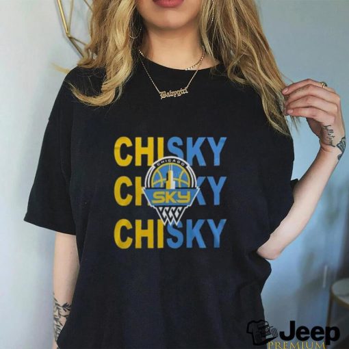 Chicago Sky Angel Reese Signature T shirt