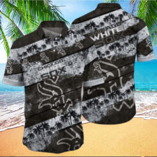 Chicago White Sox Palm Shadows Hawaiian Shirt