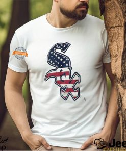 Chicago White Sox S O X logo x Flag of the United States shirt