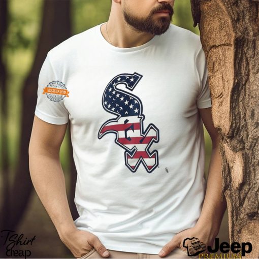 Chicago White Sox S O X logo x Flag of the United States shirt