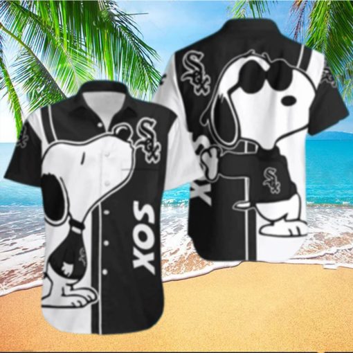 Chicago White Sox Snoopy Baseball Hawaiian Shirt