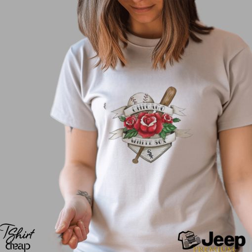 Chicago White Sox Tiny Turnip Infant Tattoo Rose Shirt