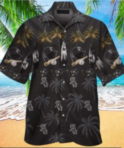 Chicago White Sox Tropical Baseball And Palm Trees Hawaiian Shirt