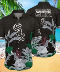 Chicago White Sox Tropical Leaf Aloha Shirt