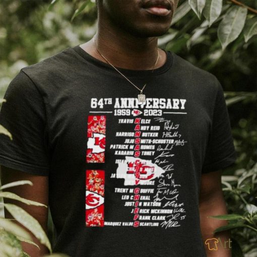 Chiefs’ 64th Anniversary Super Bowl Champs nfl t shirt