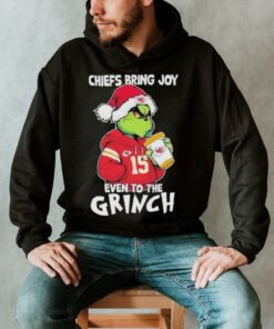 Chiefs Bring Joy Even To The Grinch X Kansas City Chiefs Christmas Shirt