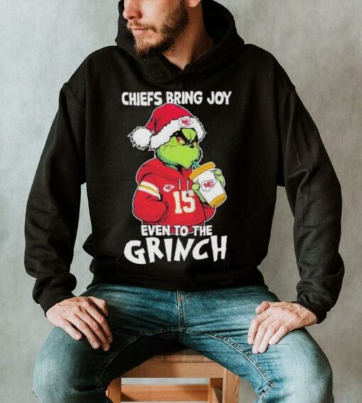 Chiefs Bring Joy Even To The Grinch X Kansas City Chiefs Christmas Shirt