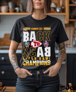 Chiefs Kingdom back to back Super Bowl Champions shirt