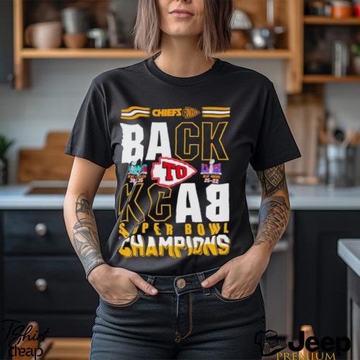 Chiefs Kingdom back to back Super Bowl Champions shirt