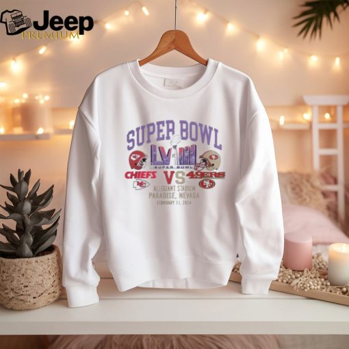 Chiefs Vs 49ers Super Bowl Allegiant Stadium Paradise Nevada Shirt