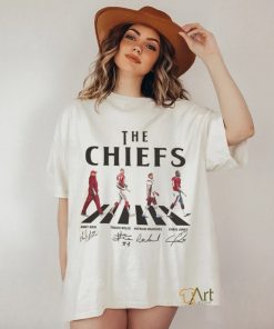 Chiefs Walking Abbey Road Signatures Football Shirt
