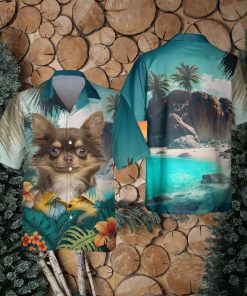 Chihuahua – 3D Tropical Trendy Hawaiian Shirt