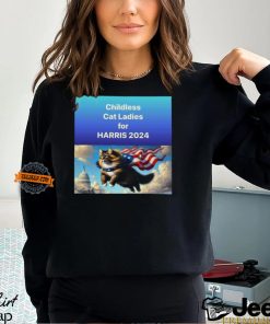 Childless Cat Ladies For Harris 2024 Shirt