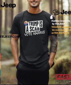 Childless Cat Ladies Trump is a Scab Vote Harris Shirt