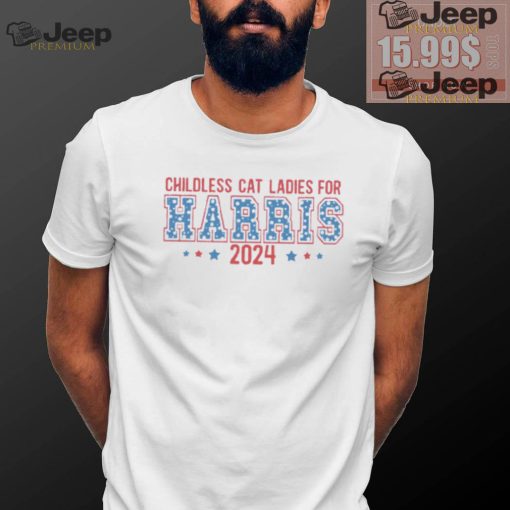 Childless Cat Ladies for Harris 2024, Kamala Harris 2024 T Shirt, Madam Vice President, Vote 2024, funny political tee