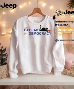 Childless Cat Lady For Democracy Shirt