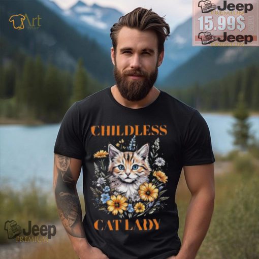 Childless Cat Lady Shirt Childless Cat Lady Kamala Harris T Shirt