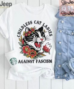 Childless Cat Lady Sweatshirt Shirt Childless Cat Ladies Against Fascism Shirt