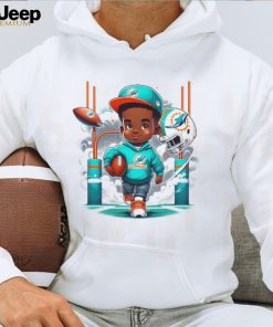 Childrens AI Football(NFL) Shirts Miami Dolphins S