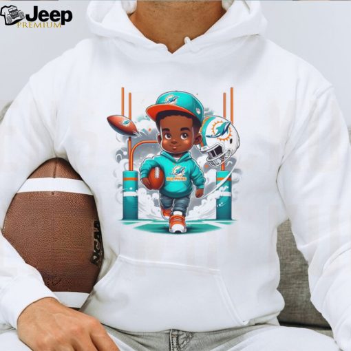 Childrens AI Football(NFL) Shirts Miami Dolphins   S