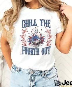 Chill The Fourth Out Vintage Cowgirl 4th Of July Shirt