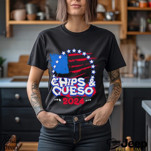 Chips and Queso 2024 USA flag shirt