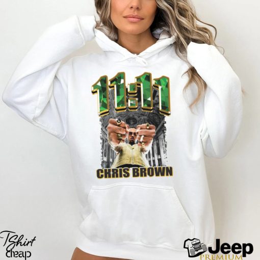 Chris Brown 11 11 Emerald Shirt