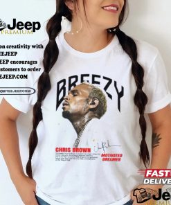 Chris Brown Breezy Graphic Tee Shirt