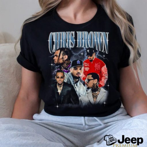 Chris Brown Homage 90s Graphic shirt