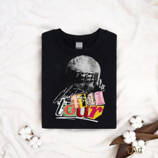 Chris Brown Shirt, Vintage Chris Brown 1111 Tour T Shirt