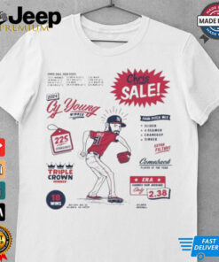 Chris Sale Cy Young Winner Triple Crown Comeback Player Of The Year Shirt