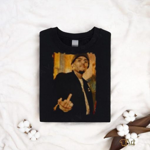 Chris brown MiddaFinga T Shirt