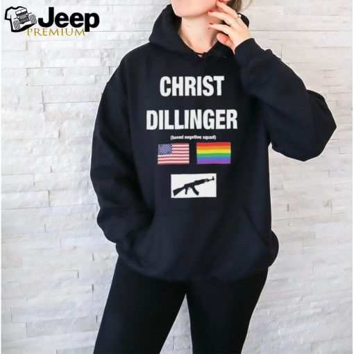 Christ Dillinger Christ Dillinger Based Negative Squad Shadow Wizard Negative Shirt