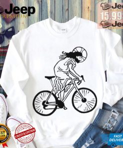 Christ on a bike art shirt