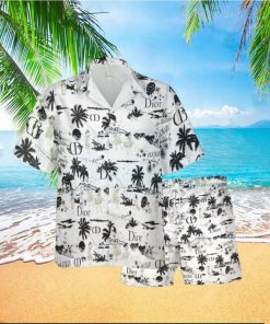 Christian Dior Palm Tree Luxury Summer Hawaiian Shirt