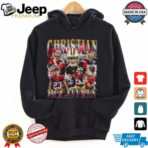 Christian McCaffrey Bootleg Collage Crewneck shirt