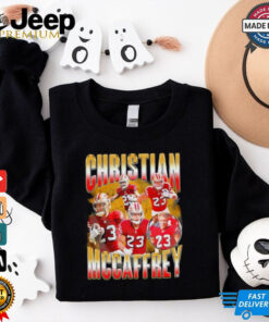 Christian McCaffrey No. 23 San Francisco 49ers graphic shirt