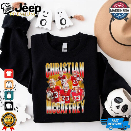 Christian McCaffrey No. 23 San Francisco 49ers graphic shirt