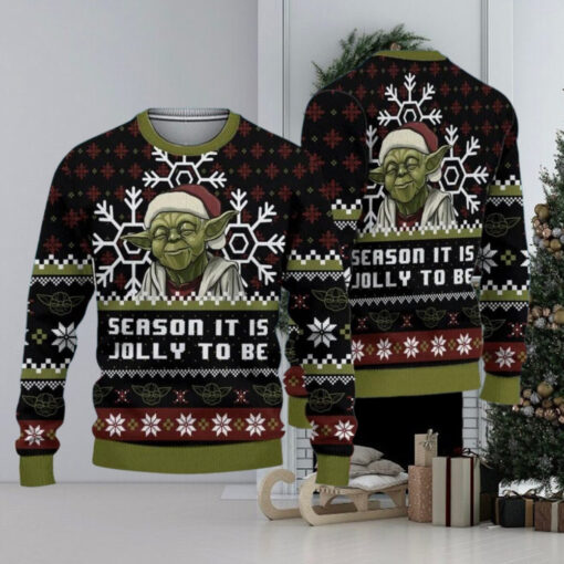 Christmas Baby Yoda Ugly Sweater, Funny Xmas Quotes Shirt