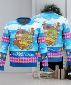 Christmas Castle Howl’s Moving Castle Ugly Christmas Sweater