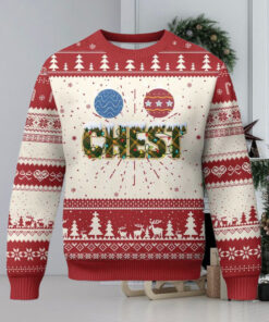 Christmas Couples Ugly Christmas Sweater Chestnuts Xmas Matching Family Funny Chest