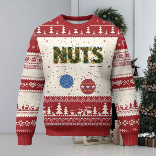 Christmas Couples Ugly Christmas Sweater Chestnuts Xmas Matching Family Funny Nuts