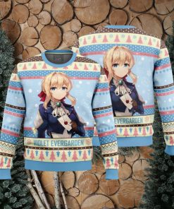 Christmas Doll Violet Evergarden Ugly Christmas Sweater