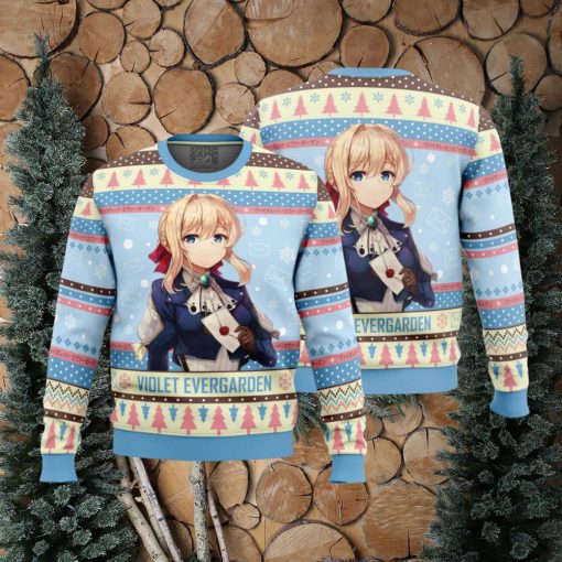 Christmas Doll Violet Evergarden Ugly Christmas Sweater