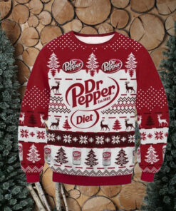 Christmas Dr Pepp.er Diet 3D Ugly Sweater