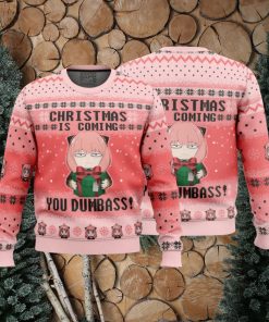 Christmas Is Coming You Dumbass! Spy X Family Ugly Christmas Sweater