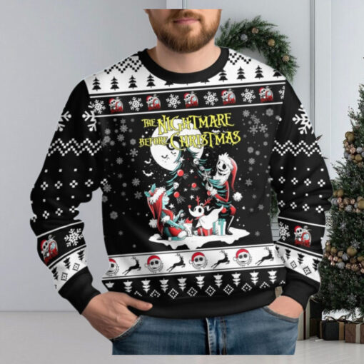 Christmas Jack And Sally Ugly Sweater