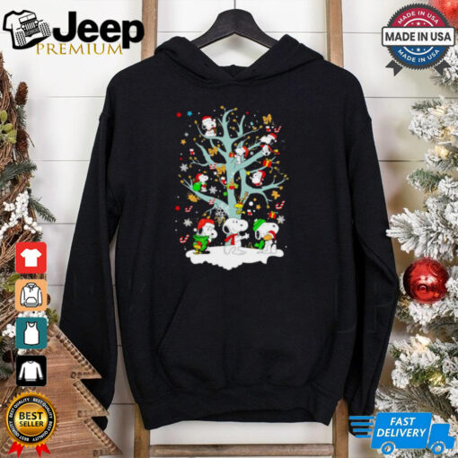 Christmas Snoopy Tree Happy Holidays 2024 shirt