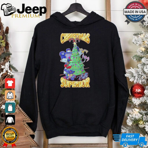 Christmas Superior tree Megatron shirt