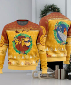 Christmas The Lion King Disney Ugly Christmas Sweater Gift For Holiday 2024